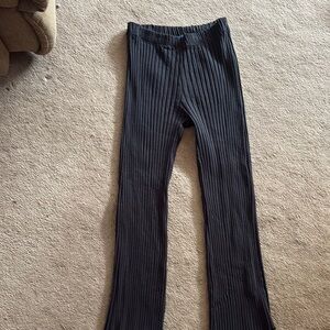 Simon Miller Black Ribbed Trousers